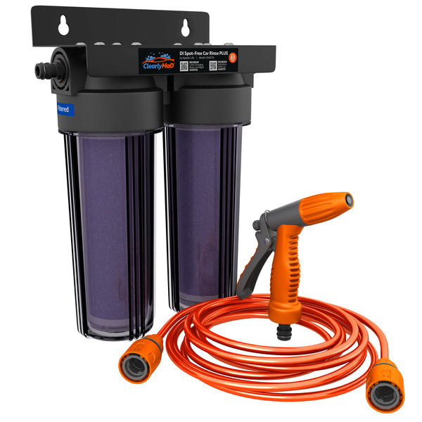 Clearly MaD Deionized Spot-Free Car Rinse PLUS Unit - Premium