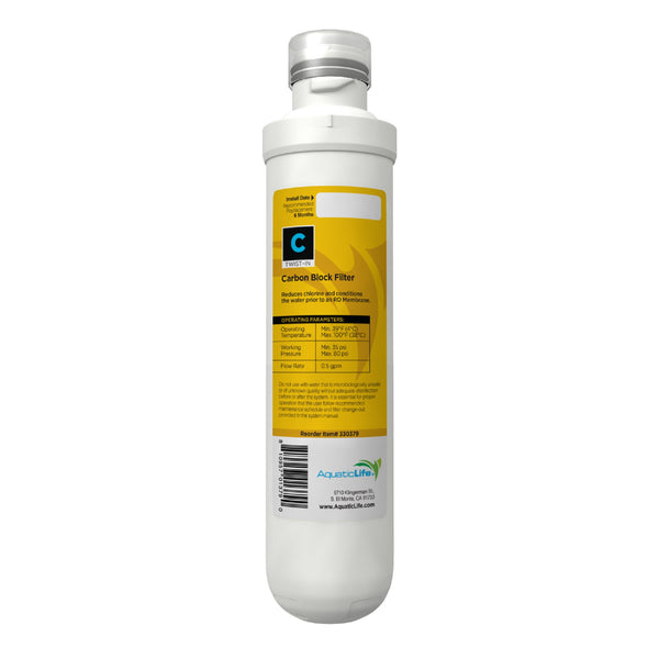 Life Essence Water 0
300ml 2本セット Twist-In 100 GPD 4-Stage Reverse Osmosis/Deionization System