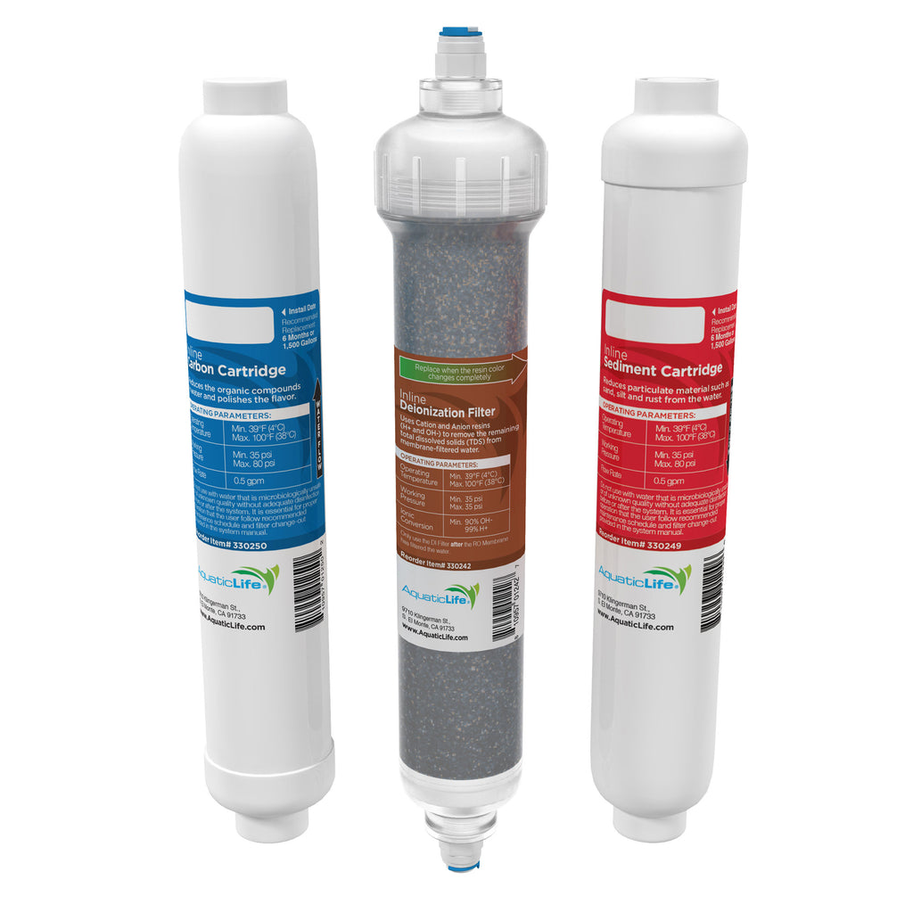 RO Buddie Value Pack Plus Deionization Filter Cartridges