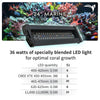 Aquatic Life EDGE WiFi LED Marine Aquarium Light Fixture, 24-Inch (DISCONTINUED)