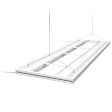 Aquatic Life G2 T5 HO Hybrid 4-Lamp Mounting System Fixture, White 61-Inch