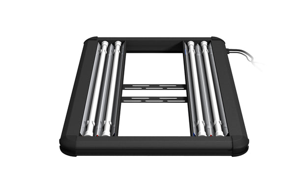 Aquatic Life DX18 T5 HO Dimmable 4-Lamp Hybrid Mounting System