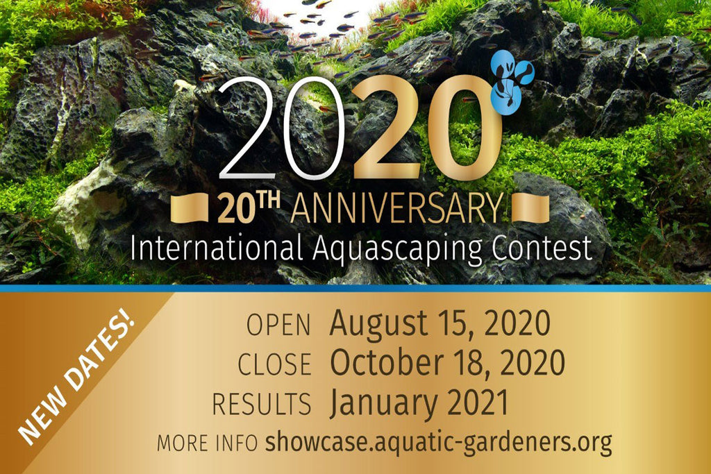 New Dates Announced for the AGA 2020 International Aquascaping Contest
