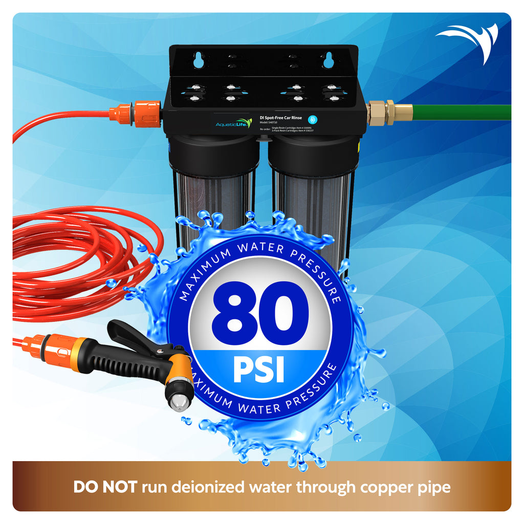 Auto Rinser Aquatic Life Deionized Spot-Free Car Rinse PLUS - Premium Water Deioni ...