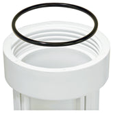 O-Ring 10-Inch Clear Canister Housing, Single