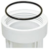 O-Ring 10-Inch Clear Canister Housing, 2-Pack