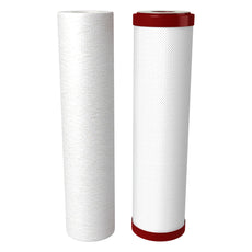 10-Inch Sediment and Carbon Plus Chloramine Replacement Filter Cartridge Kit