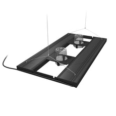 Aquatic Life T5 HO Hybrid 4-Lamp Mounting System Fixture, Black 36-Inch