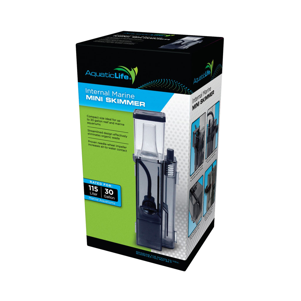 Aquatic Life 115 Mini Internal Protein Skimmer/Filter, 30Gallon