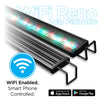 Aquatic Life Reno WiFi RGBW LED Aquarium Light Fixture with Phone App, 30-Inch